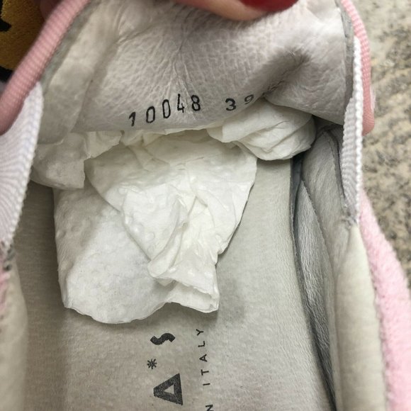 Joshua Sanders Slip On Sneakers Smile Pink Felt 39 - Picture 5 of 8